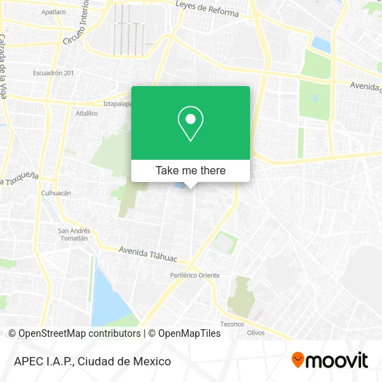 APEC I.A.P. map