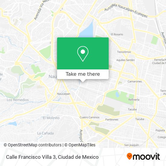 Calle Francisco Villa 3 map