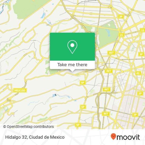 Hidalgo 32 map