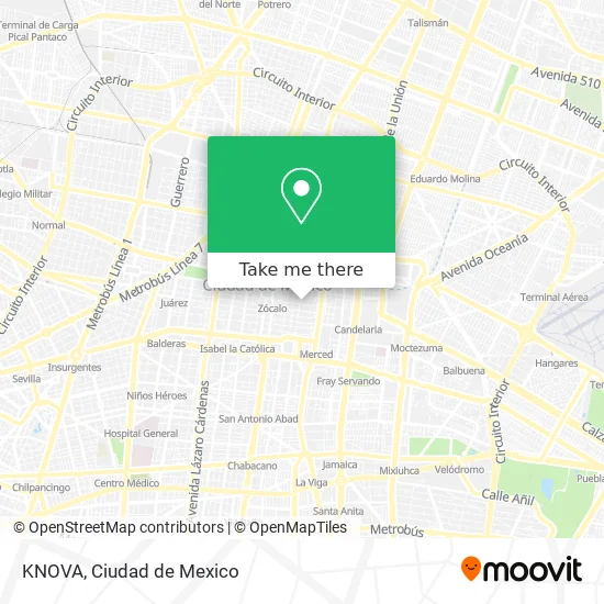 KNOVA map