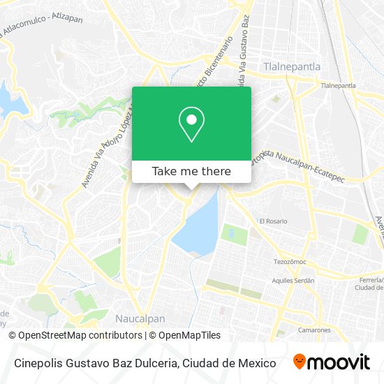 How to get to Cinepolis Gustavo Baz Dulceria in Atizap n De