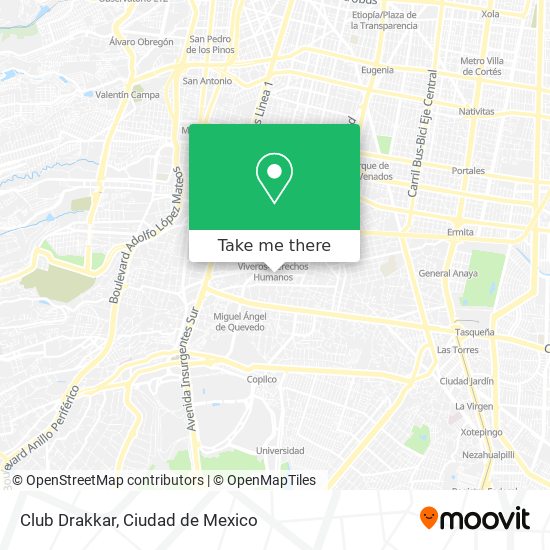 Mapa de Club Drakkar