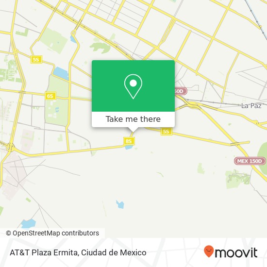 Mapa de AT&T Plaza Ermita