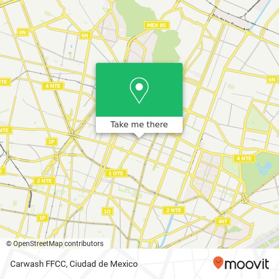 Mapa de Carwash FFCC