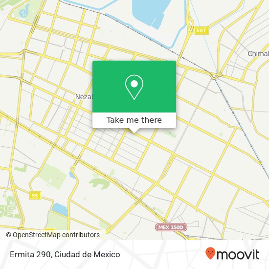 Ermita 290 map