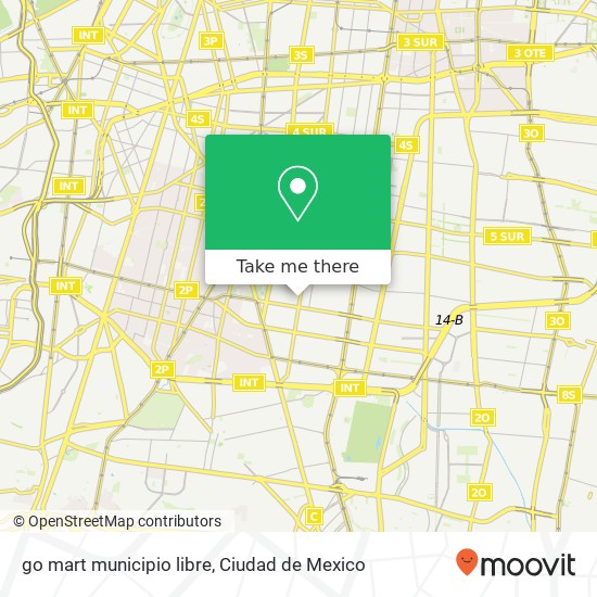 go mart municipio libre map