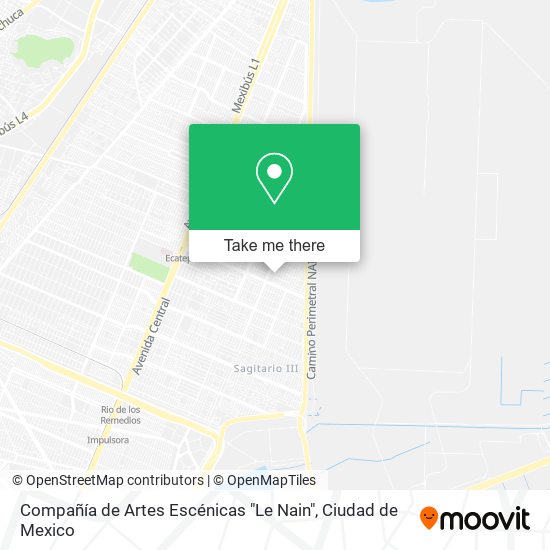 Compañía de Artes Escénicas "Le Nain" map