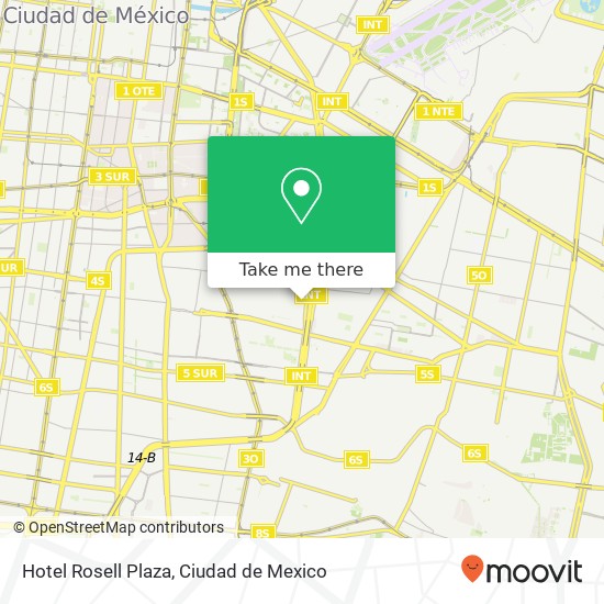 Hotel Rosell Plaza map