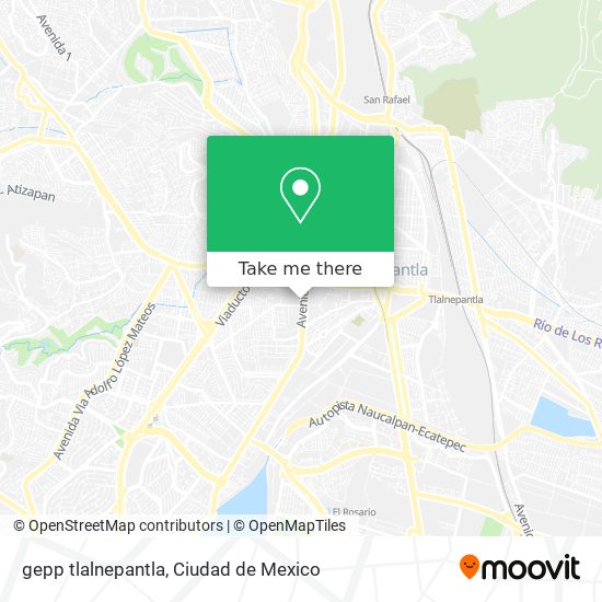 How to get to gepp tlalnepantla in Atizapán De Zaragoza by Bus or Train?