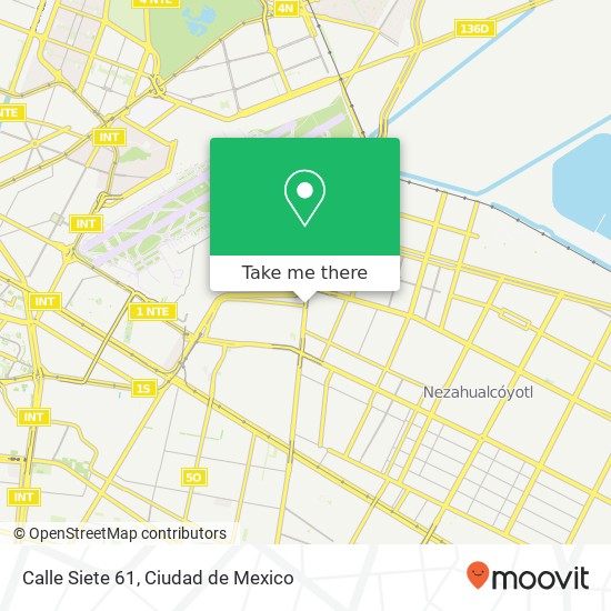 Calle Siete 61 map