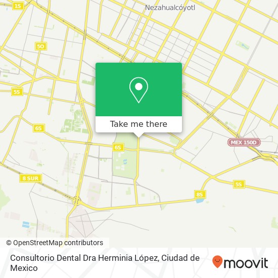 Consultorio Dental Dra Herminia López map