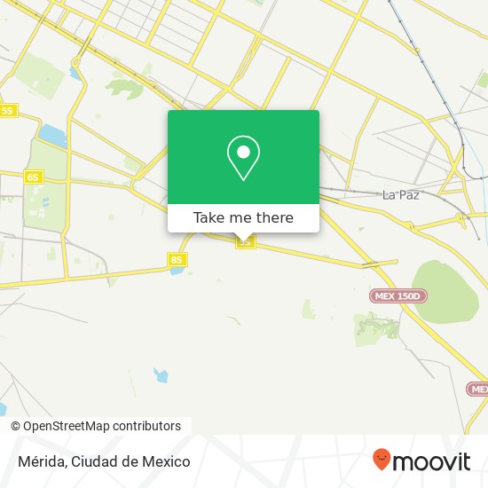 Mérida map