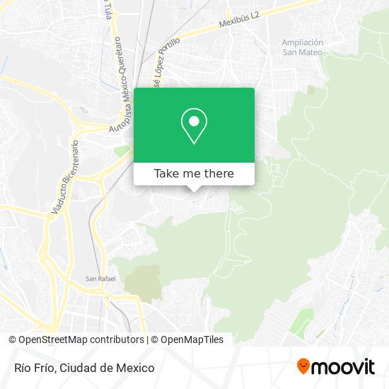 Mapa de Río Frío
