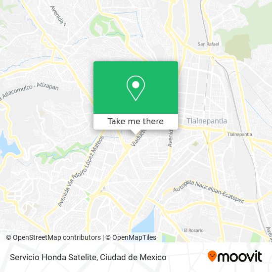  How to get to Servicio Honda Satelite in Atizapán De Zaragoza by Bus?