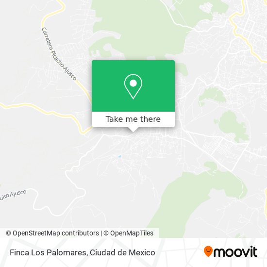 Finca Los Palomares map