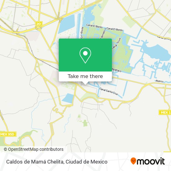 Caldos de Mamá Chelita map