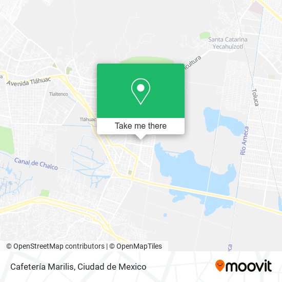 Cafetería Marilis map