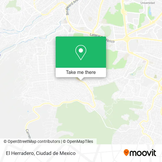 El Herradero map