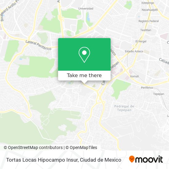 Tortas Locas Hipocampo Insur map