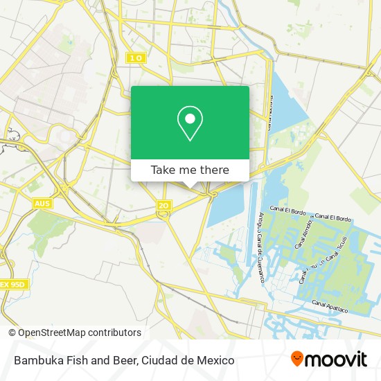 Bambuka Fish and Beer map