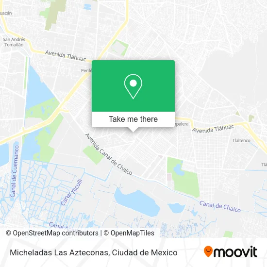 Mapa de Micheladas Las Azteconas