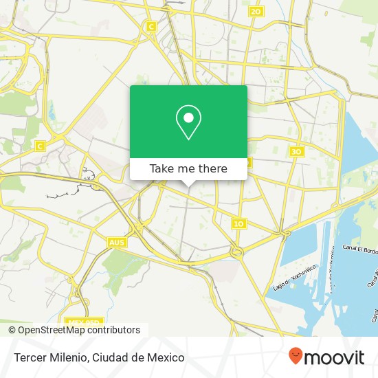 Tercer Milenio, Avenida de las Torres Equipamiento Colegio México 14340 Tlalpan, Ciudad de México map