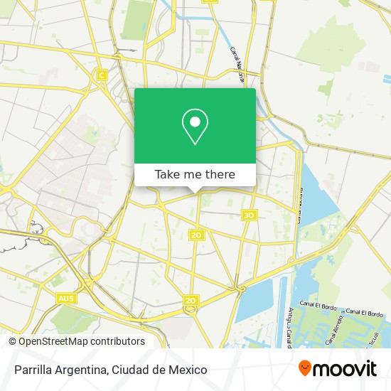 Parrilla Argentina map