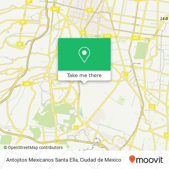 Antojitos Mexicanos Santa Ella, Anacahuita Pedregal de Santo Domingo 04369 Coyoacán, Distrito Federal map