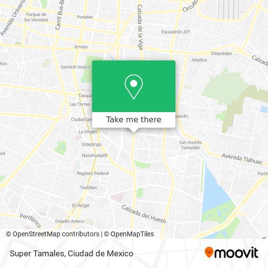 Mapa de Super Tamales
