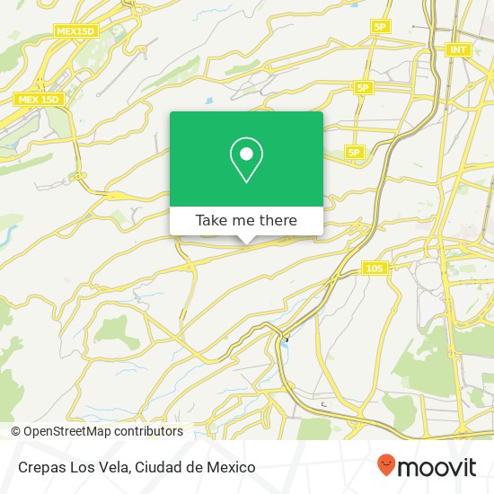 Crepas Los Vela, Avenida Toluca 773 San José del Olivar 01770 Álvaro Obregón, Ciudad de México map