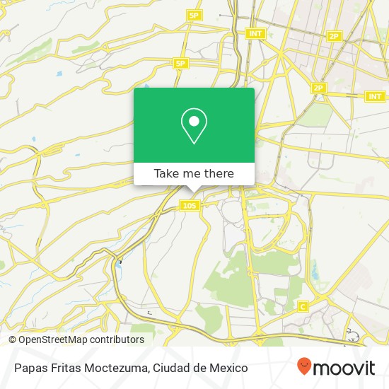Papas Fritas Moctezuma, Calle Moctezuma Progreso Tizapán 01080 Álvaro Obregón, Ciudad de México map