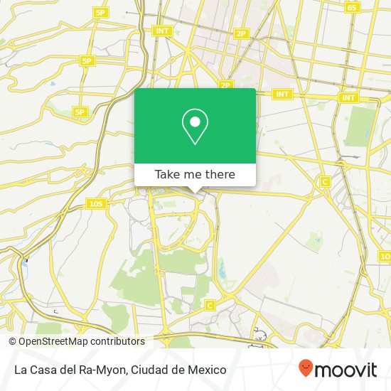 La Casa del Ra-Myon, Medicina 38 Copilco Universidad 04360 Coyoacán, Ciudad de México map
