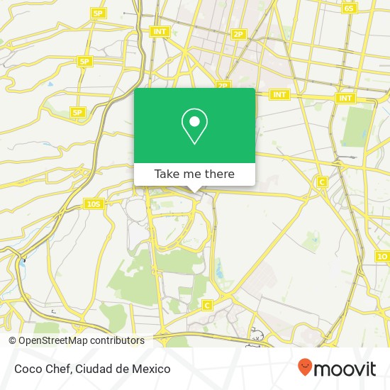 Coco Chef, Medicina Copilco Universidad 04360 Coyoacán, Ciudad de México map
