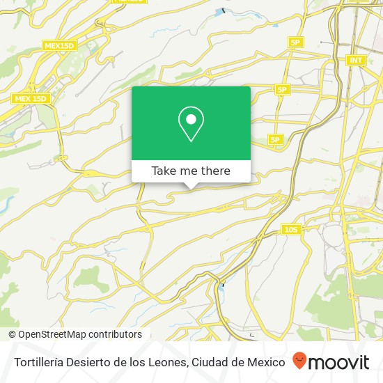 Tortillería Desierto de los Leones, Callejón Barranca Segunda del Moral 01700 Álvaro Obregón, Ciudad de México map