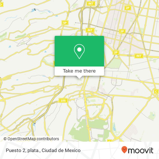 Puesto 2, plata., Calle Benito Juárez San Ángel 01000 Álvaro Obregón, Ciudad de México map