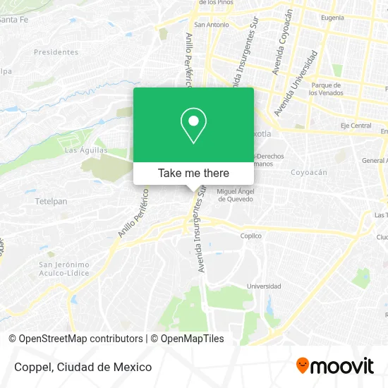 Coppel map