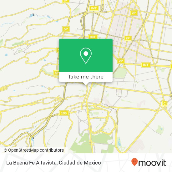 La Buena Fe Altavista, Avenida Altavista 43 San Ángel 01000 Álvaro Obregón, Ciudad de México map
