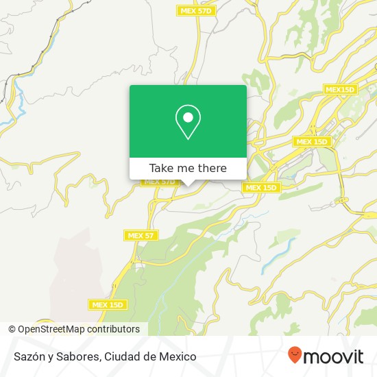 Sazón y Sabores, Calle Coahuila 154 Cuajimalpa 05000 Cuajimalpa de Morelos, Ciudad de México map