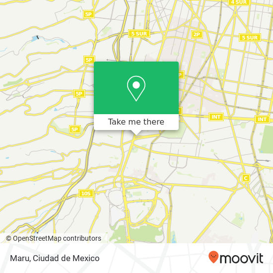 Maru, Avenida Vito Alessio Robles Florida 01030 Álvaro Obregón, Ciudad de México map