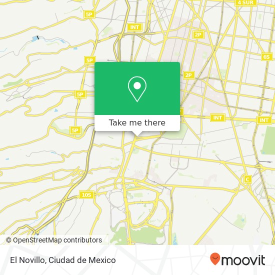 El Novillo, Avenida Vito Alessio Robles Florida 01030 Álvaro Obregón, Ciudad de México map