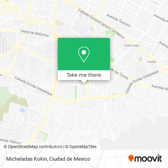 Micheladas Kokin map