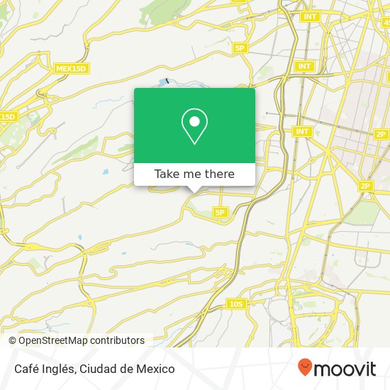 Café Inglés, Calzada de las Águilas Las Águilas 1ra Sección 01750 Álvaro Obregón, Ciudad de México map