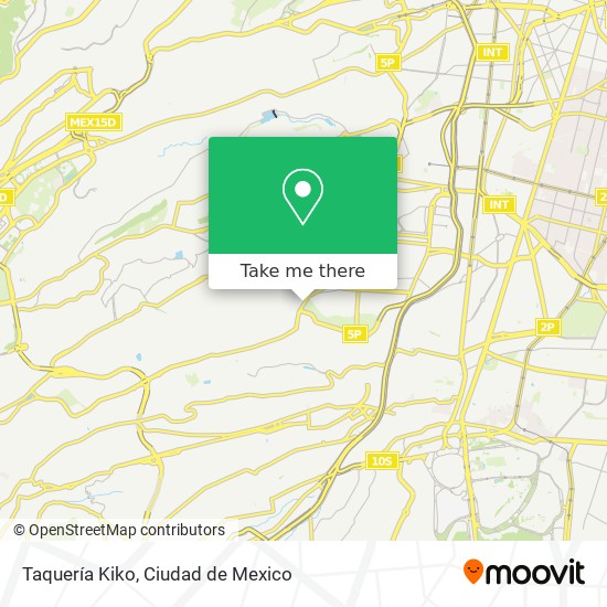 Taquería Kiko map