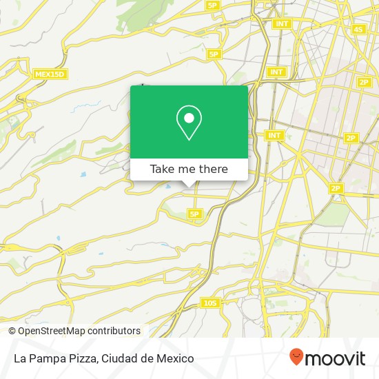 La Pampa Pizza, Calzada de las Águilas 453 Las Águilas 01710 Álvaro Obregón, Ciudad de México map