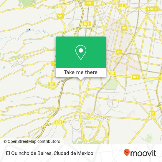 El Quincho de Baires, Avenida Revolución 1412 Guadalupe Inn 01020 Álvaro Obregón, Ciudad de México map