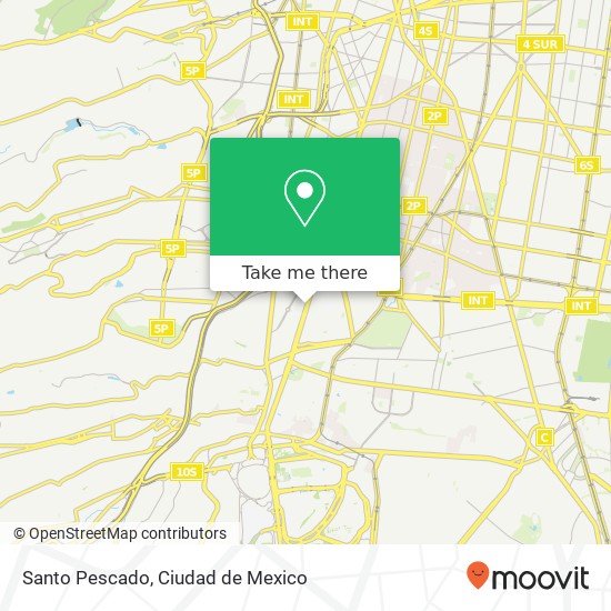 Santo Pescado, Avenida Insurgentes Sur 1793 Guadalupe Inn 01020 Álvaro Obregón, Ciudad de México map