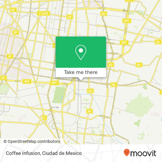 Mapa de Coffee Infusion, Calzada Ermita Iztapalapa Unidad Hab Cacama 09080 Iztapalapa, Distrito Federal