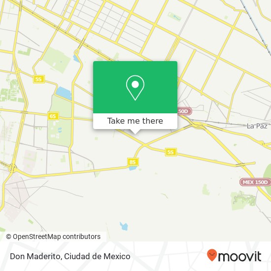 Don Maderito, Simón Bolívar Pueblo Paraje Zacatepec 09560 Iztapalapa, Ciudad de México map
