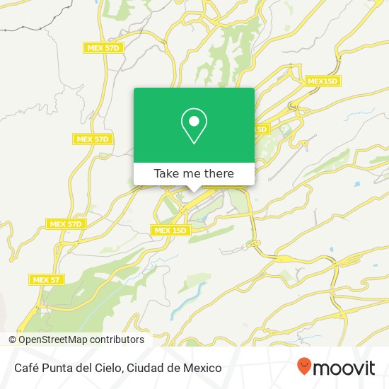 Café Punta del Cielo, Centro Comercial Santa Fe 05348 Cuajimalpa de Morelos, Ciudad de México map