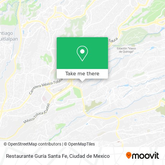 Restaurante Guría Santa Fe map